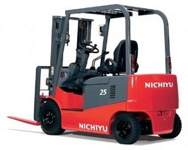  xe nâng điện ngồi lái Nichiyu 1.5 tấn