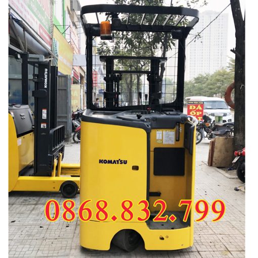 Xe nang dien cu dung lai KOMATSU 1 tan nang cao 3m 35m 4m 45m 5m 5.5m