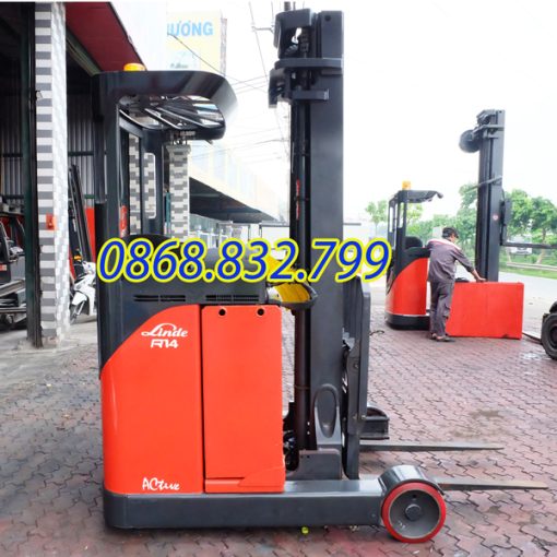 Xe nang dien Reach Truck Linden 1.4 tan 6.3 met 7.3 met 9.5 met