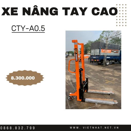 Xe nang tay cao 500kg