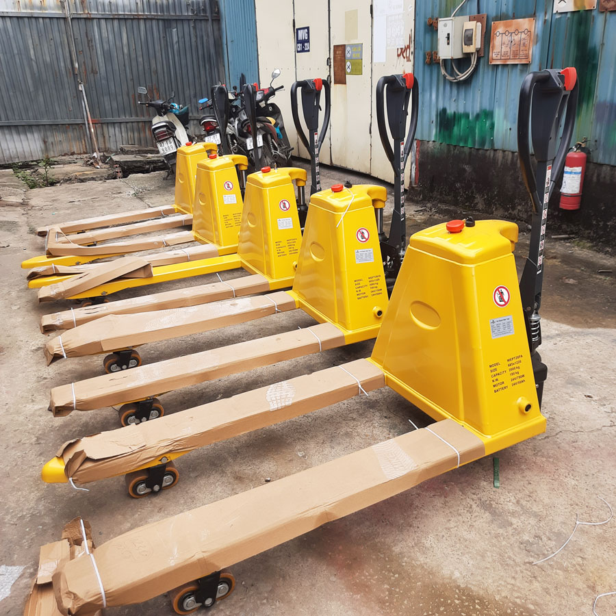 Hướng Dẫn Sử Dụng An Toàn Xe Nâng Tay Điện Kéo Pallet 14 Xe nang tay dien Winner 2 tan