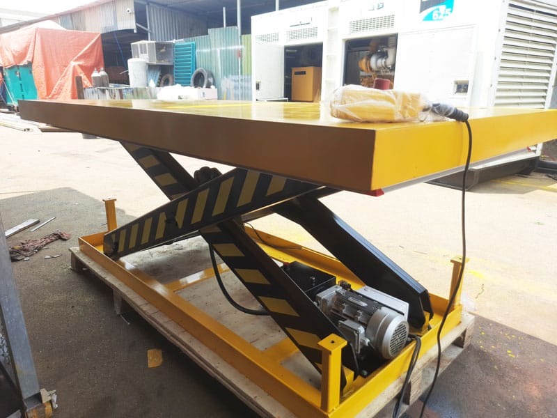 Bàn nâng điện là gì và có những loại nào phổ biến trên thị trường? 12 Bàn nâng điện cố định 4 tấn DG4005