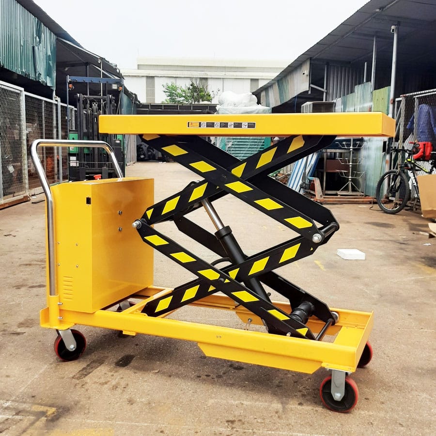 Địa chỉ mua bàn nâng điện chính hãng, chất lượng ở đâu tại Việt Nam? 14 Bàn nâng điện di chuyển đẩy tay 800kg