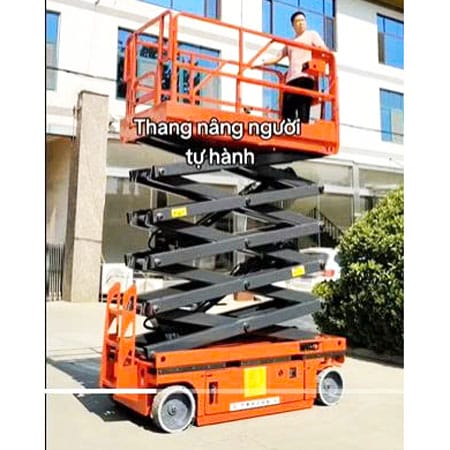 Thang Nâng Người Tự Hành 10m SJC1012 Hãng Maihui 3 Thang nang nguoi tu hanh 2