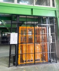 Tại Sao Nên Sử Dụng Thang Nâng Hàng Trong Nhà Xưởng/Công Trình Xây Dựng? 16 Thang nâng hàng thuỷ lực 2 tấn nâng cao 4m 5m nhập khẩu chính hãng